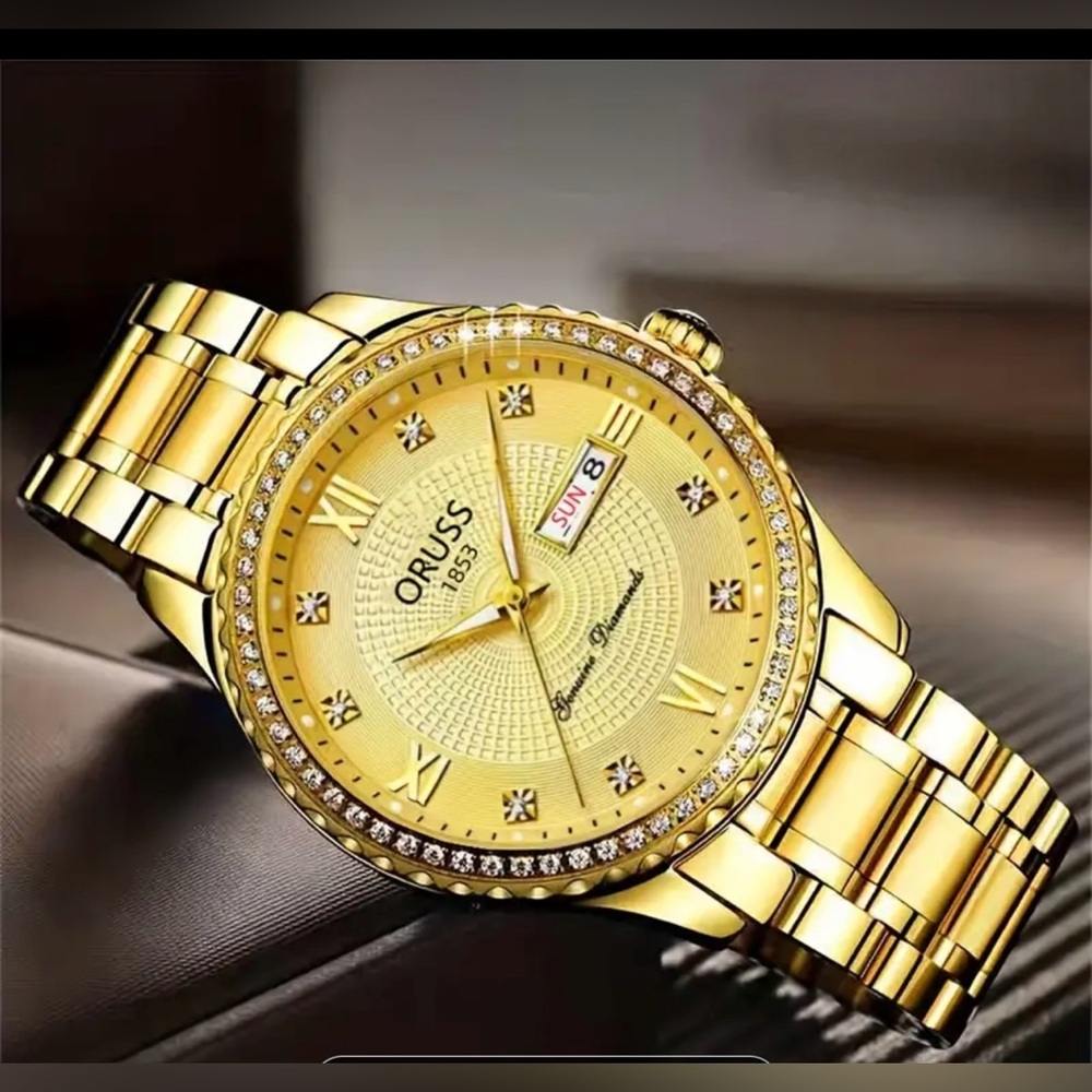 ORUSS Trend Men's Watch Waterproof Glow-in-the-dark Fashion Double Calendar